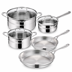 JAMIE OLIVER COOK SMART GRYDES�T + 24&28 CM PANDE
