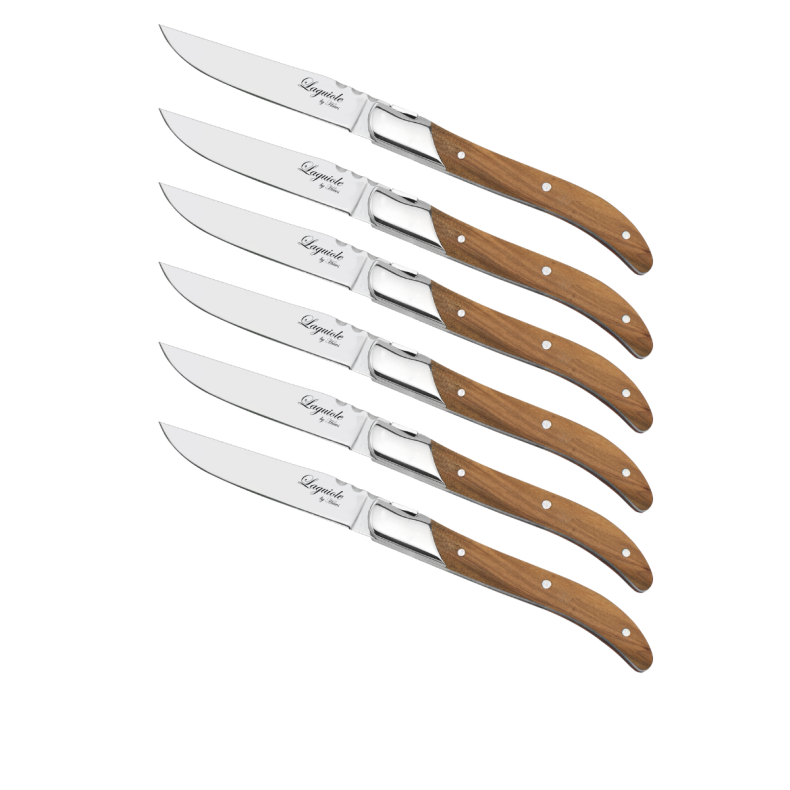 LAGUIOLE BY HAWS STEAKKNIVE - 6 STK.