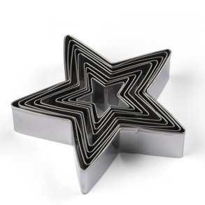 BLOMSTERBERGS UDSTIKKERST STJERNE - 9 DELE 