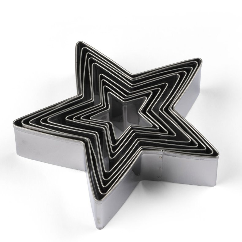 BLOMSTERBERGS UDSTIKKERST STJERNE - 9 DELE 