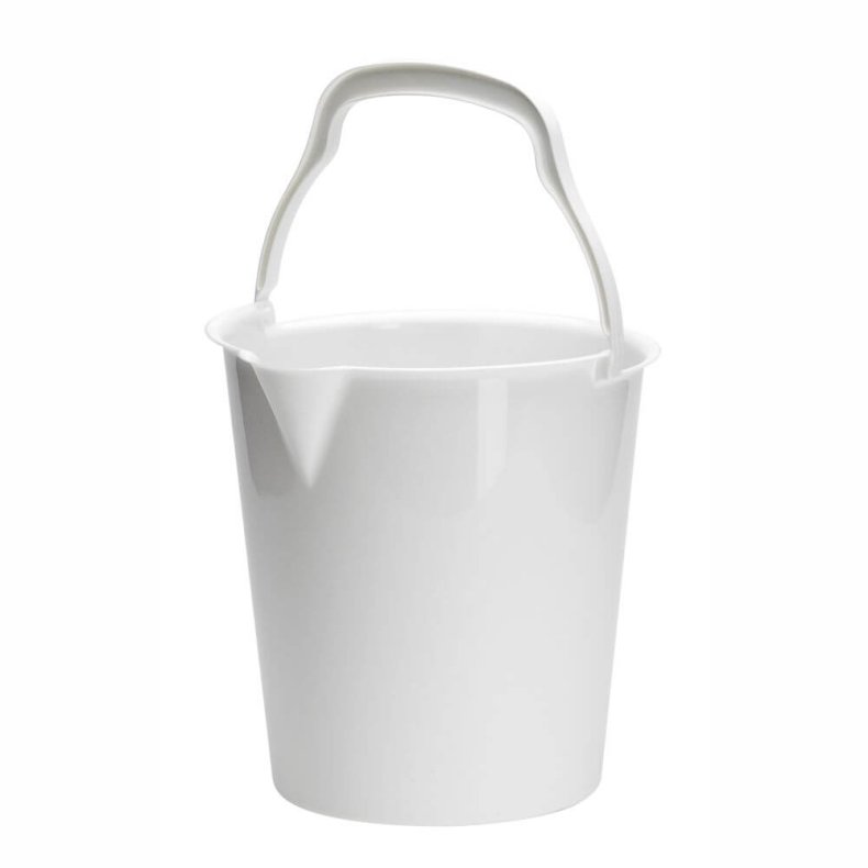 SPAND MED TUD 5 L HVID