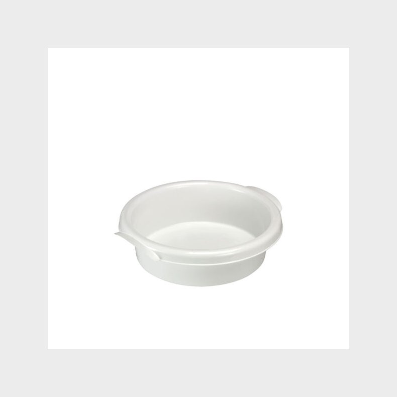 BALJE RUND 2,5 L HVID