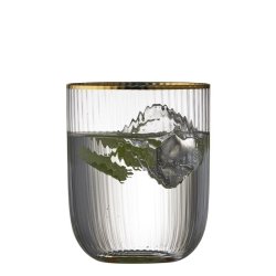 LYNGBY PALERMO VANDGLAS MED GULDKANT 35 CL - 4 STK.