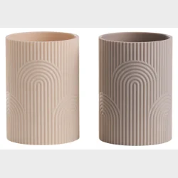 DAY TUMBLER GR�/BEIGE - 1 STK ASSORTERET