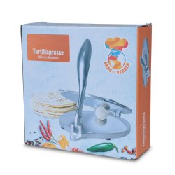TORTILLIAPRESSER 20CM AGK