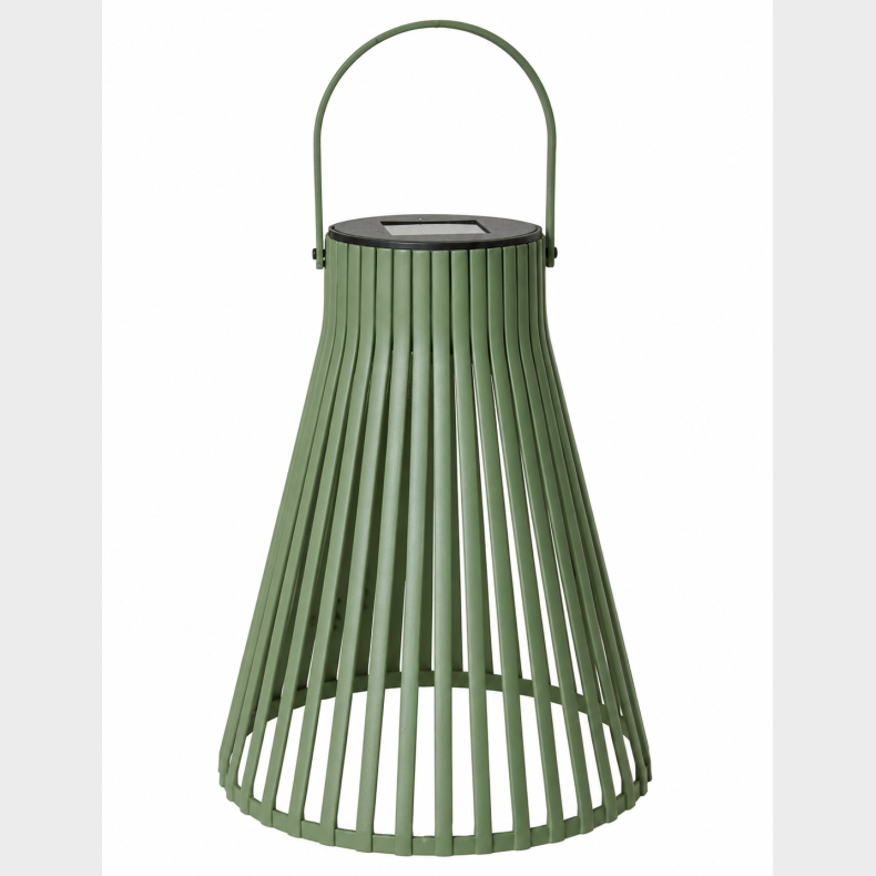 SOLCELLE LANTERNE 20X24 CM GR�N PLAST