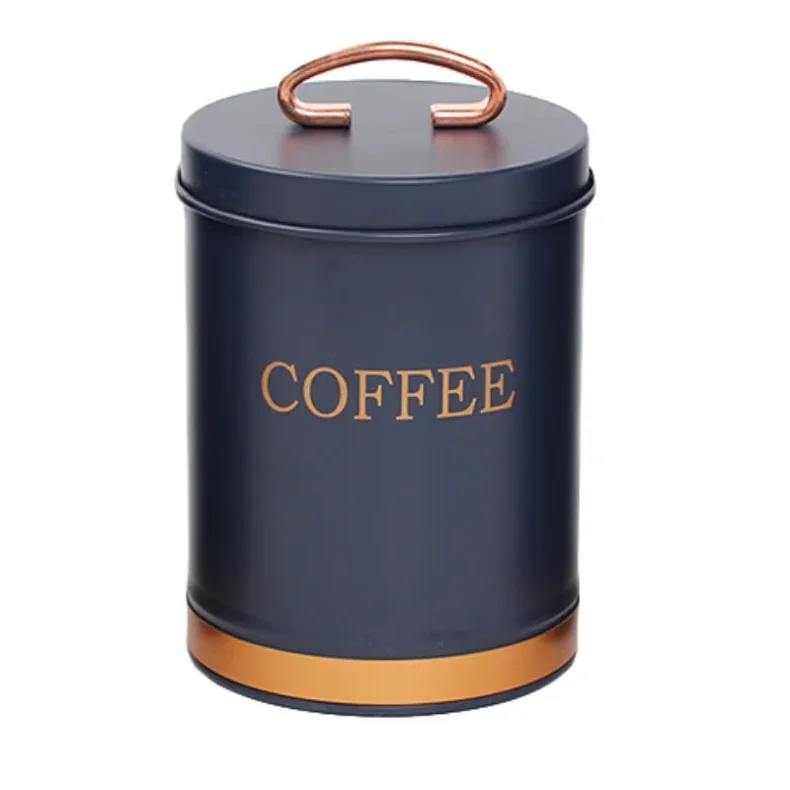 OPBEVARINGSD�SE COFFEE BL�/GULD