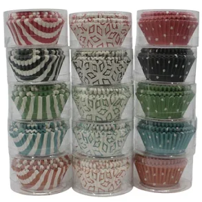 MUFFINSFORM PAPIR 60 STK �8 - 1 STK ASSORTERET