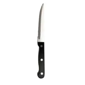 STEAKKNIV 21,5CM SORT SKAFT - 1 stk