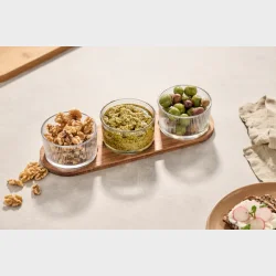 DAY TAPASS�T MED 3 SK�LE &amp; TR�BAKKE