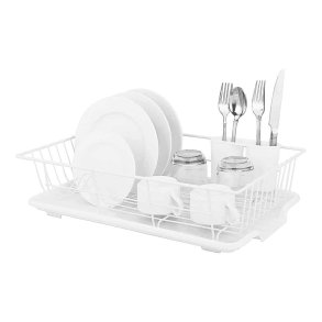 CONZEPT OPVASKESTATIV HVID 48X30CM