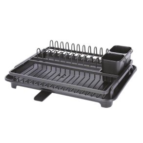 CONZEPT OPVASKESTATIV ALUMINIUM 32X9X44 CM SORT