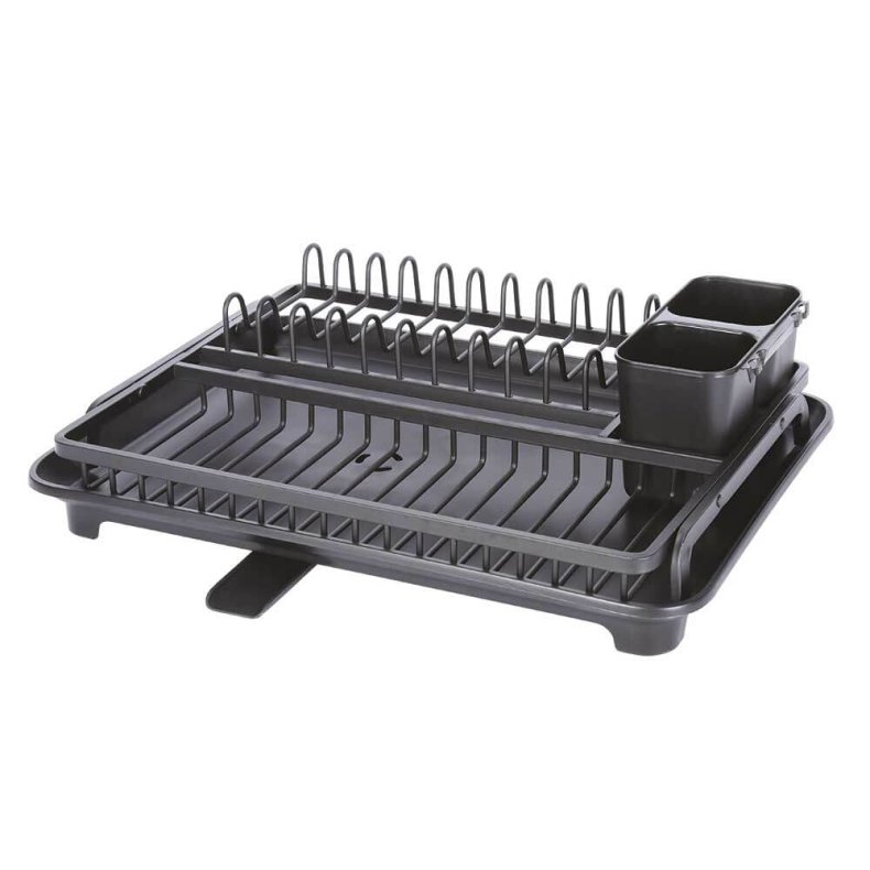 CONZEPT OPVASKESTATIV ALUMINIUM 32X9X44 CM SORT