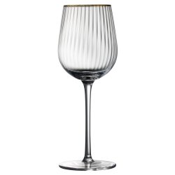 LYNGBY PALERMO HVIDVINSGLAS MED GULDKANT 30 CL - 4 STK.