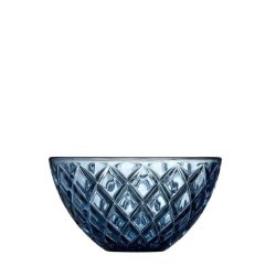 LYNGBY GLAS SORRENTO SK�L 12CM BL� - 4STK
