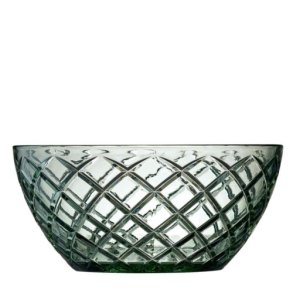 LYNGBY GLAS SORRENTO SALATSK�L 24CM GR�N