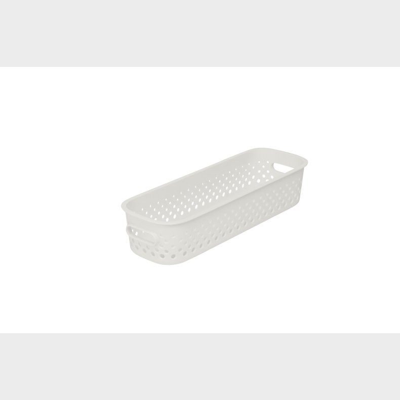 SMARTSTORE ESSENCE OPBEVARINGSKURV SLIM -  OFF WHITE