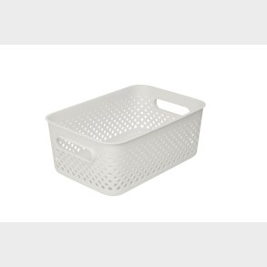 SMARTSTORE ESSENCE OPBEVARINGSKURV MEDIUM - OFF WHITE