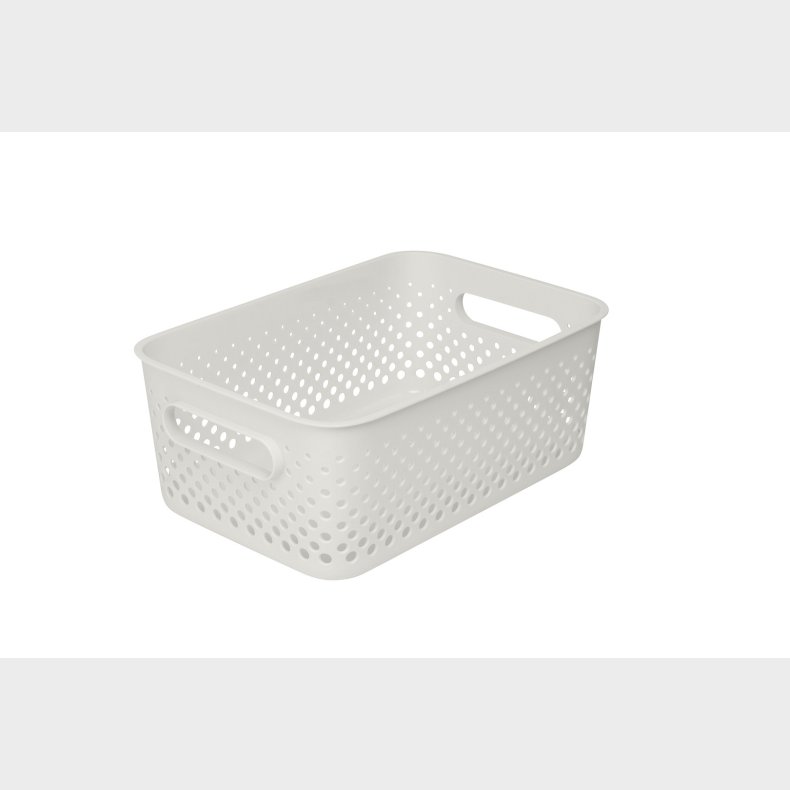 SMARTSTORE ESSENCE OPBEVARINGSKURV MEDIUM - OFF WHITE