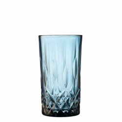 LYNGBY GLAS SORRENTO HIGHBALL 38CL BL� - 4 STK