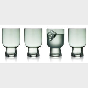 LYNGBY GLAS SORRENTO VANDGLAS 30CL GR�N - 4STK