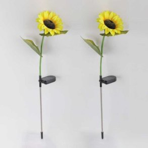 SOLARBLOMST SOLSIKKE 75 X 46 CM 2 STK