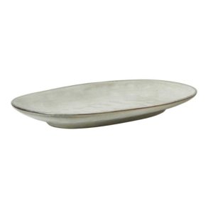 SERVERINGSFAD OVAL BLANK STONE