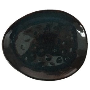 DESSERTTALLERKEN OVAL BL