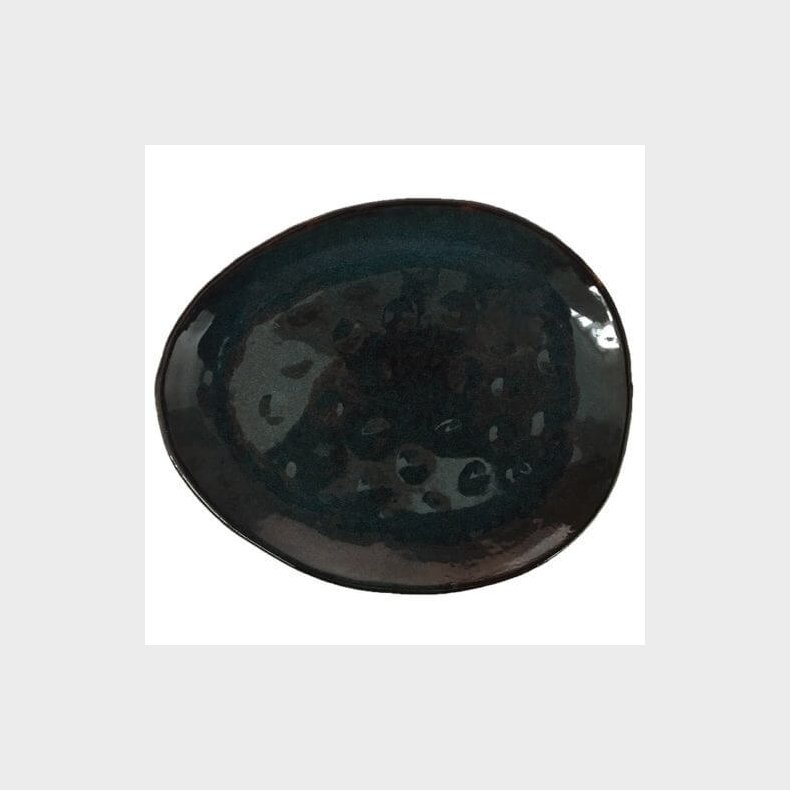 DESSERTTALLERKEN OVAL BL