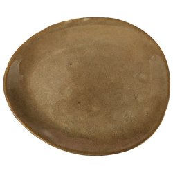 DESSERTTALLERKEN OVAL PETROLEUM