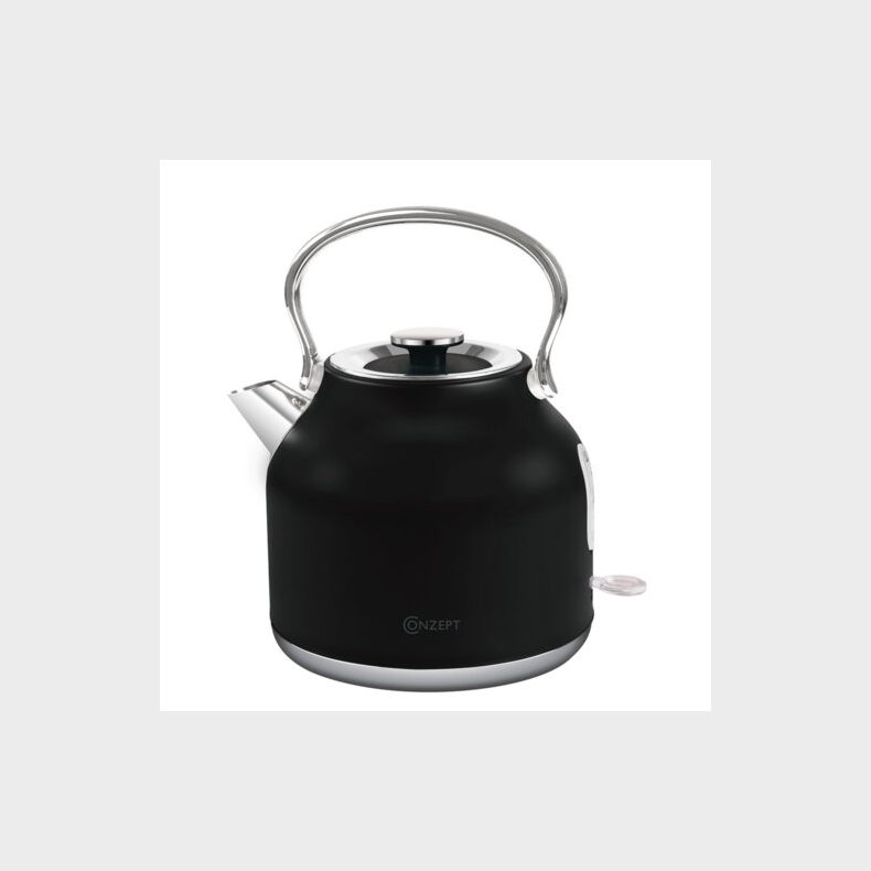 CONZEPT ELKEDEL 1,7 L SORT 2200 WATT 