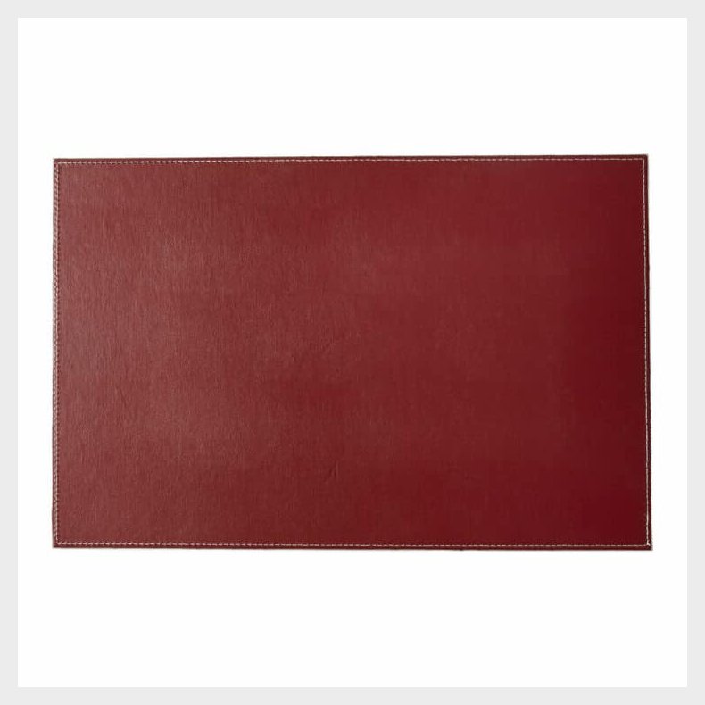 DA'CORE PU FAKE L�DER D�KKESERVIET 30 X 45 CM BORDEAUX