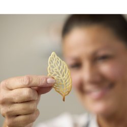 BLOMSTERBERGS TUILEFORM BLAD SILIKONE LATTE