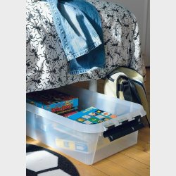 SMARTSTORE 35 TRANSPARENT MED HJUL