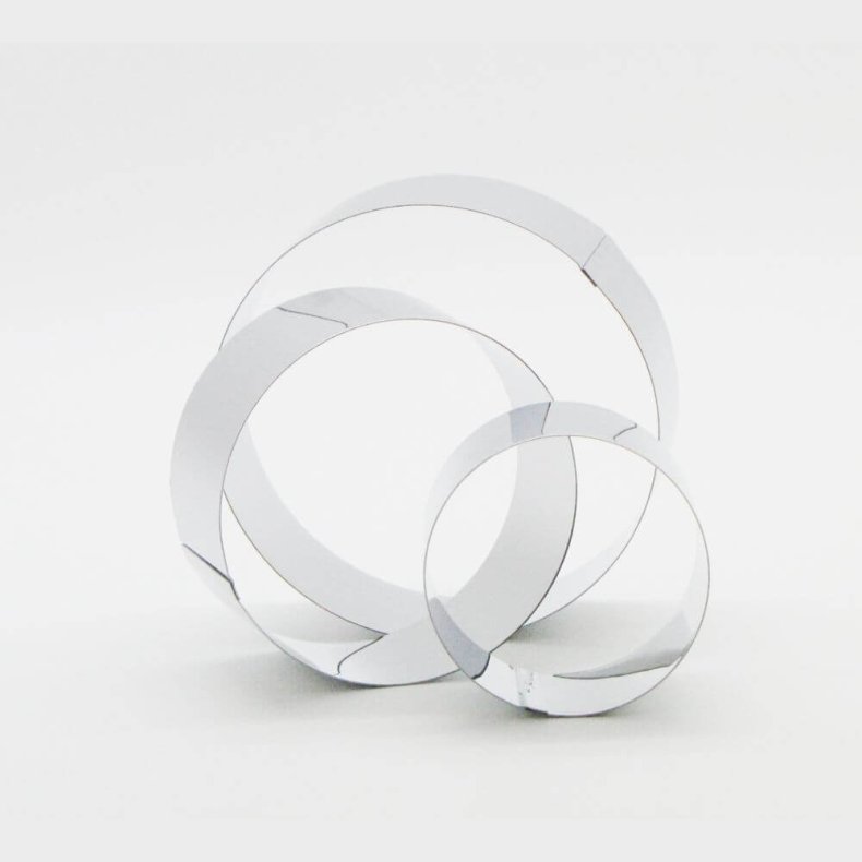 CONZEPT MADRINGE 3 STK 6 CM, 8 CM OG 10 CM 