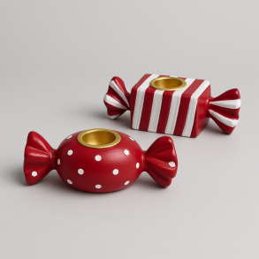 DACORE KARAMEL LYSESTAGE RD/HVID ASSSORTERET 