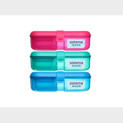 SISTEMA RIBBON LUNCH 1,1L - ASSORTERET