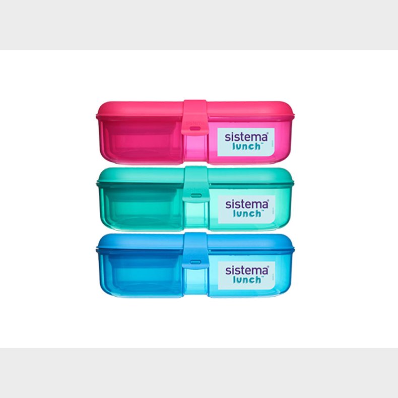 SISTEMA RIBBON LUNCH 1,1L - ASSORTERET