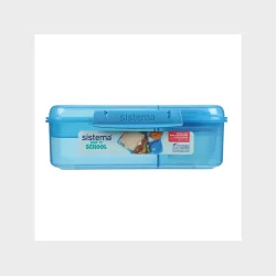 SISTEMA BACK TO SCHOOL BENTO LUNCH MADKASSE 1,65L BLUE