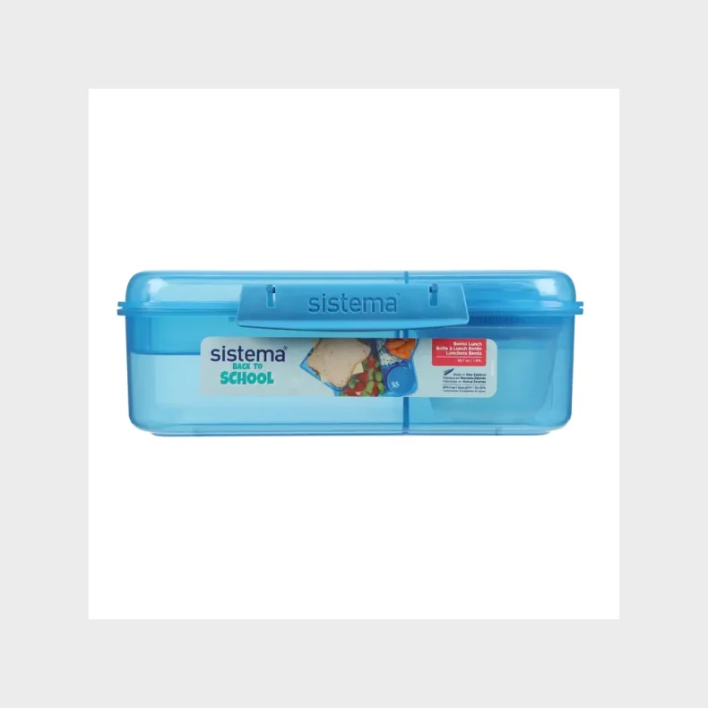 SISTEMA BACK TO SCHOOL BENTO LUNCH MADKASSE 1,65L BLUE