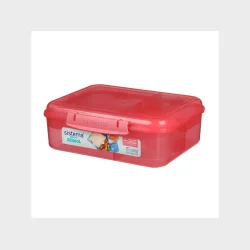 SISTEMA BACK TO SCHOOL BENTO LUNCH MADKASSE 1,65L PINK