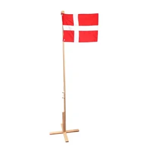 GULVFLAG I B�G DANNEBROG