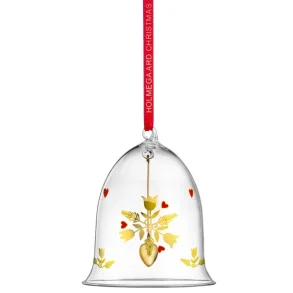 HOLMEGAARD JULEKLOKKE STOR GLAS 2020