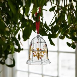 HOLMEGAARD JULEKLOKKE STOR GLAS 2020