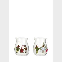 HOLMEGAARD JULELYSLYGTE H7,5 CM 2022 - 2 STK.