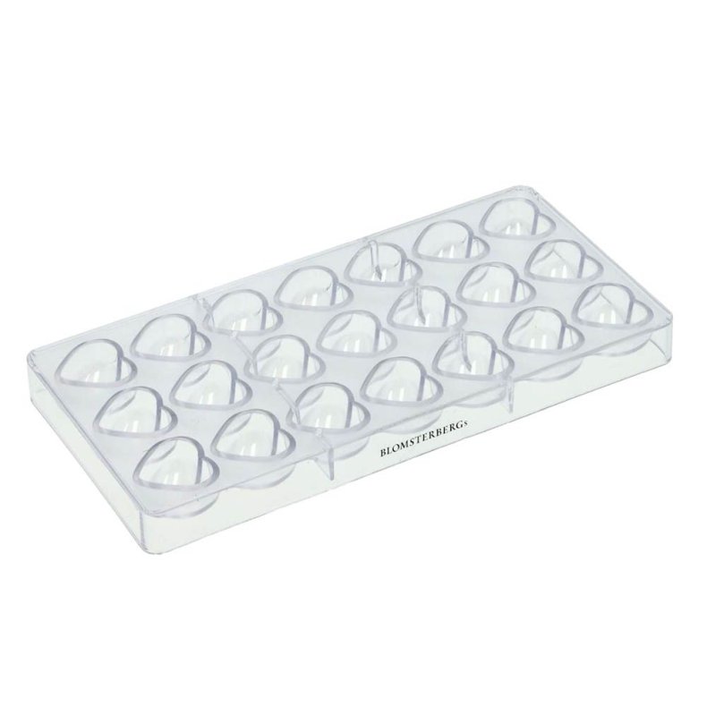 BLOMSTERBERGS CHOKOLADEFORM HJERTE 