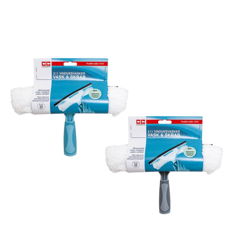 VINDUESVASKER 2 i 1