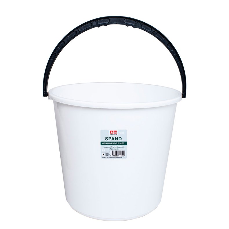 SPAND 10 LITER HVID