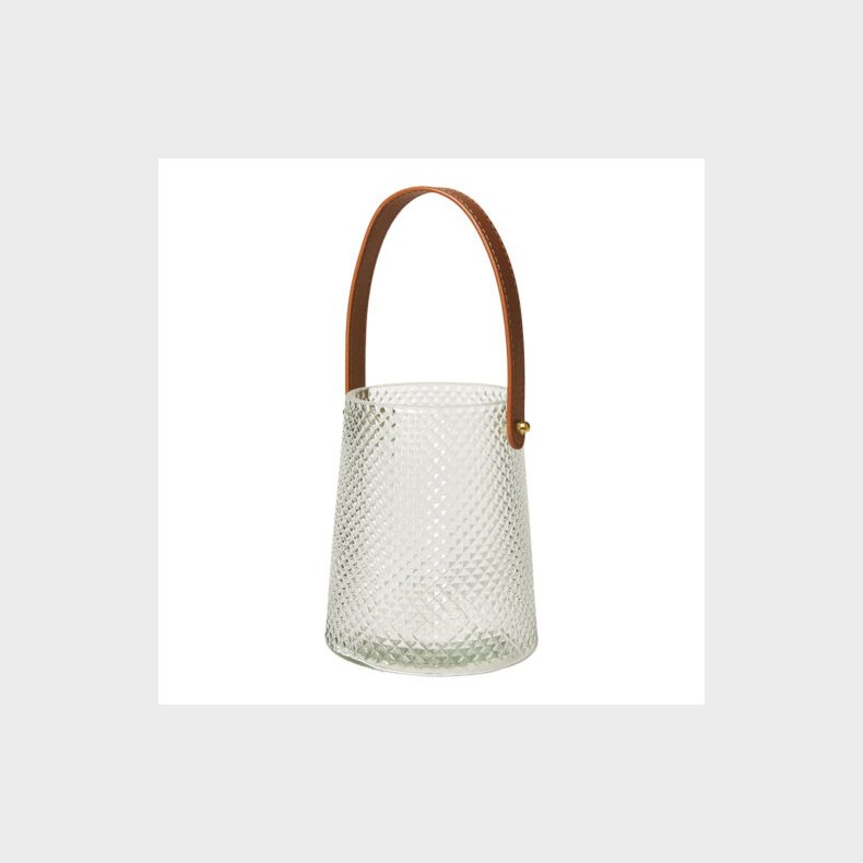 HURRICANE MED HANK KLAR GLAS