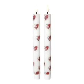 LED STAGELYS JULEHJERTER 2 STK